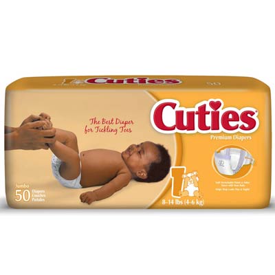 Size 1 8-14 lbs 4pks/50 (200ct)