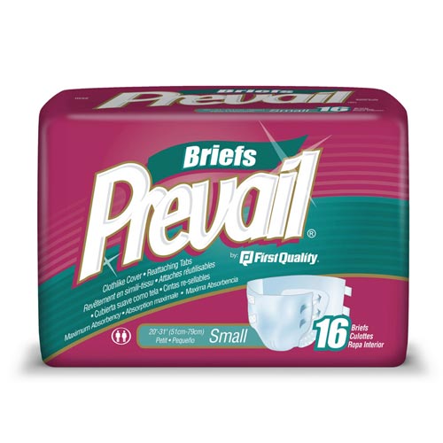Prevail Small Adult Briefs