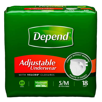 Depend Adjustable Underwear