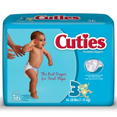 Cuties Baby Diapers